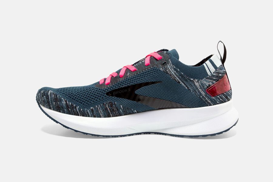 Brooks Levitate 4 Road Running Shoes Womens Navy/Black/Pink 951368-JML